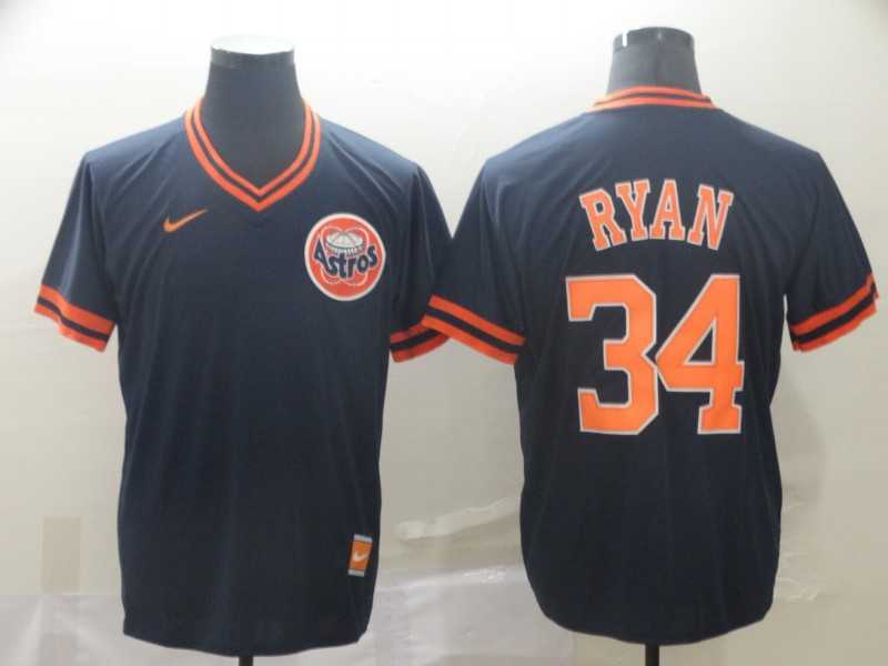 Astros 34 Nolan Ryan Navy Throwback Jersey (1),We sell and wholesale Astros 34 Nolan Ryan Navy Throwback Jersey (1) on line form chian!